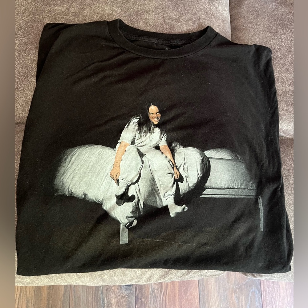 Billie Eilish Official Merch “WWAFAWDWG” Tee
